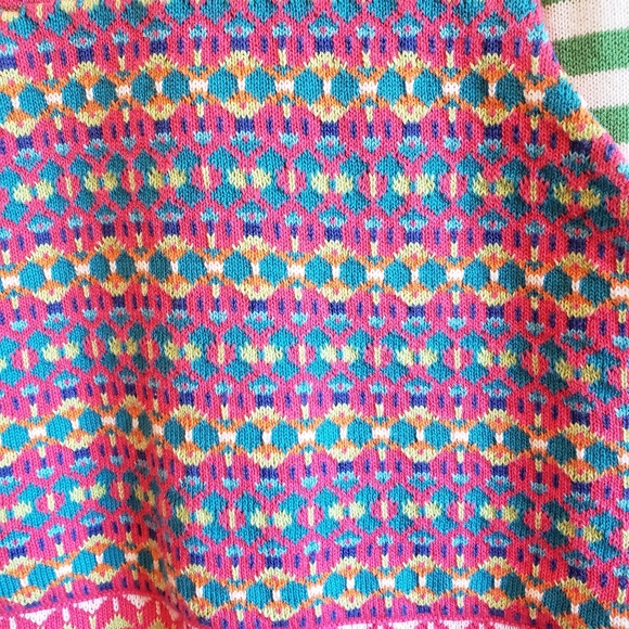 NWT Hannah Andersen cotton knit jacquard dress. - Picture 4 of 8